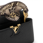 Louis Vuitton Capucine Black Bag - Image 4