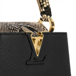 Louis Vuitton Capucine Black Bag - Image 6