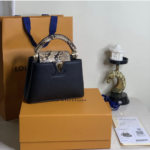 LV Capucine Women's Bag, Black