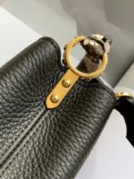 LV Capucine Women's Bag, Black - Image 4