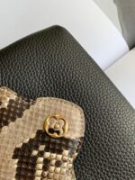 LV Capucine Women's Bag, Black - Image 6