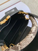 LV Capucine Women's Bag, Black - Image 7