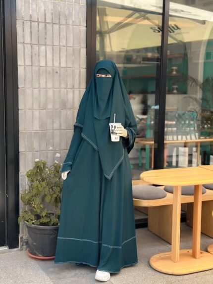 طقم سودة الفاخر | إطلالة مودست فاشن أنيقة